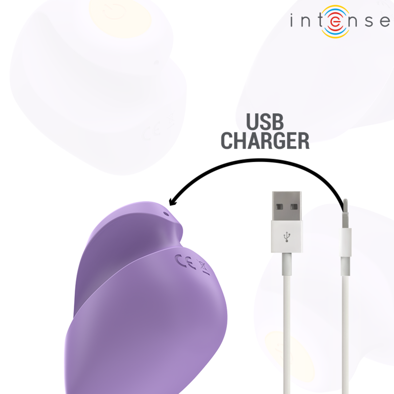 INTENSE - URSULA STIMULATOR 10 VIBRATIONS PURPLE - Bild 5