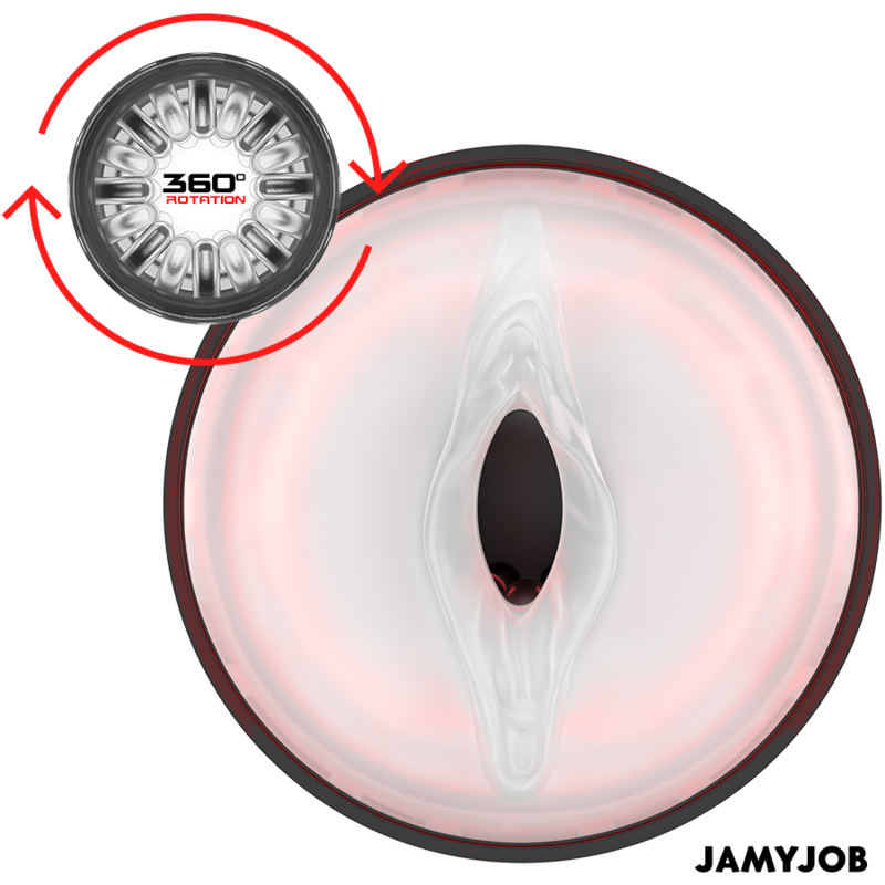 JAMYJOB - CYCLONE AUTOMATIC VAGINA MASTURBATOR 10 ROTATION AND THRUST MODES - Bild 6