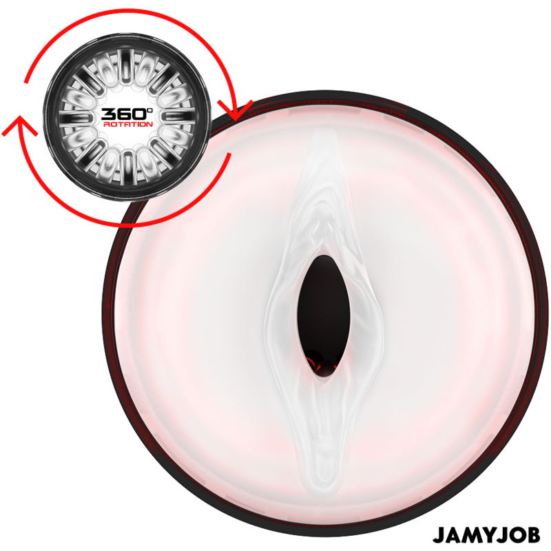 JAMYJOB - STORM AUTOMATIC VAGINA MASTURBATOR 10 ROTATION AND THRUST MODES - Bild 3
