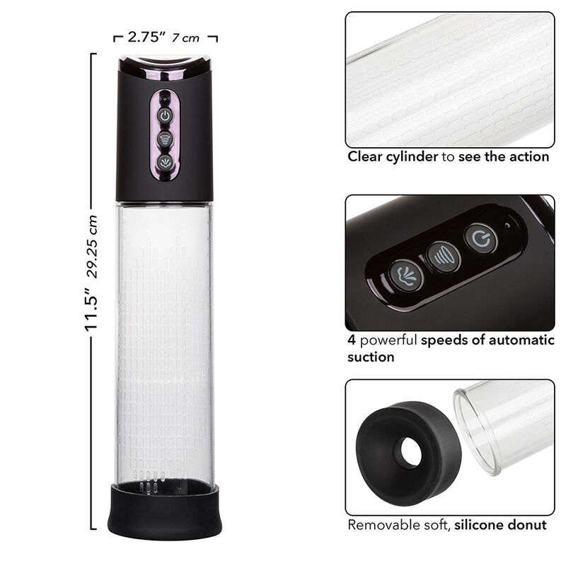 CALEXOTICS - PEAK 4-SPEED SUCTION PUMP BLACK - Bild 8