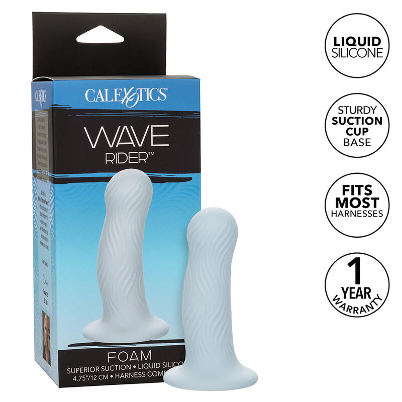 CALEXOTICS - WAVE RIDER FOAM ANAL PLUG BLUE - Bild 9