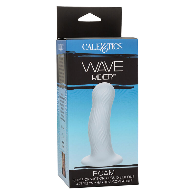 CALEXOTICS - WAVE RIDER FOAM ANAL PLUG BLUE - Bild 3