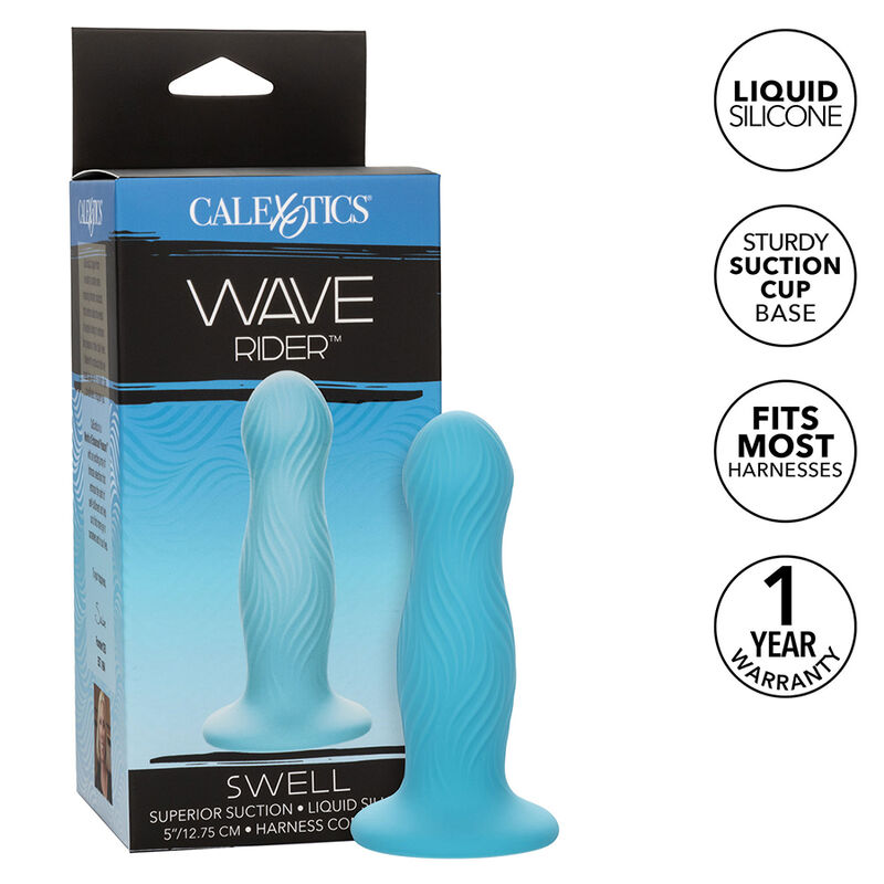 CALEXOTICS - WAVE RIDER SWELL ANAL PLUG BLUE - Bild 8