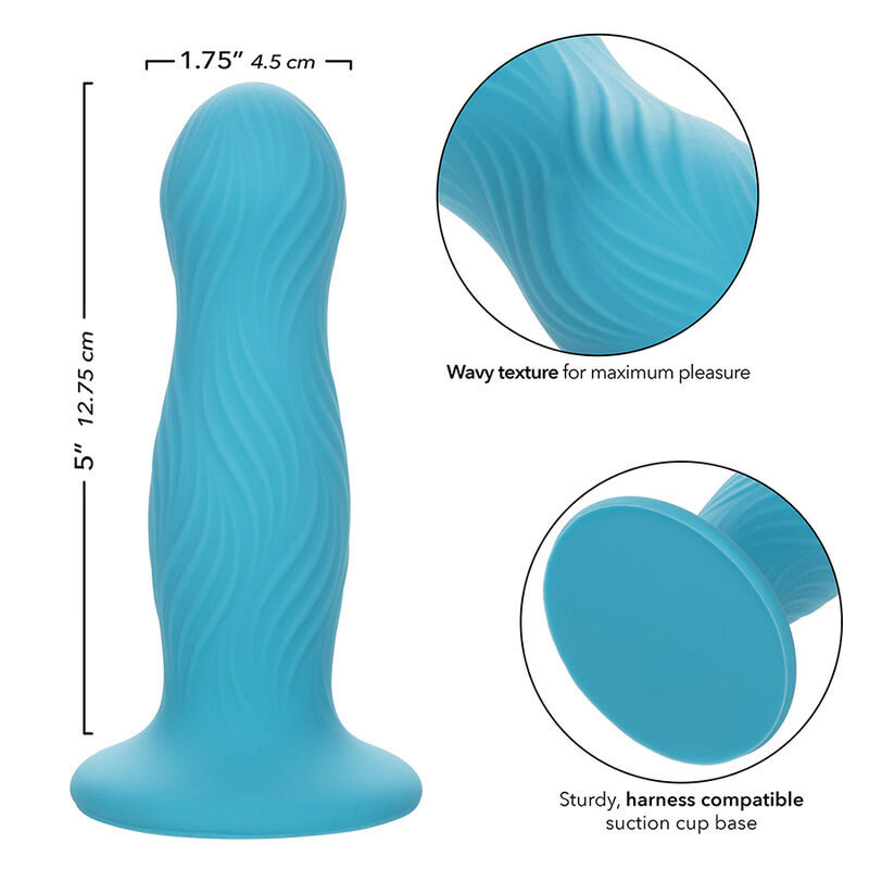 CALEXOTICS - WAVE RIDER SWELL ANAL PLUG BLUE - Bild 4