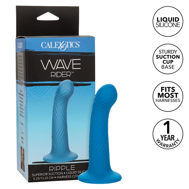 CALEXOTICS - WAVE RIDER RIPPLE ANAL PLUG BLUE - Bild 9