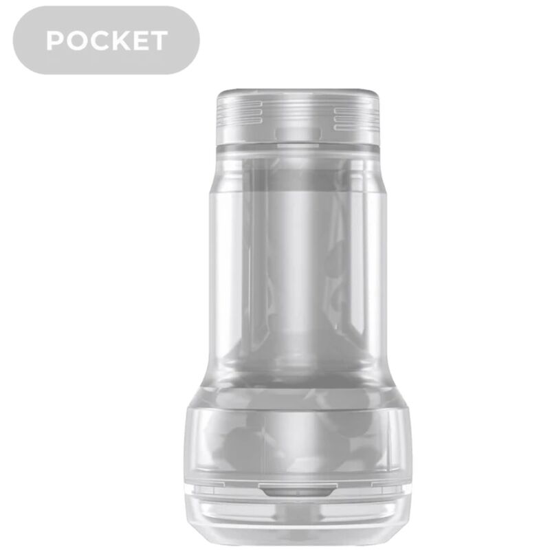 KIIROO - FEEL POCKET STROKER CRYSTAL BY KIIROO TRANSPARENT - Bild 5