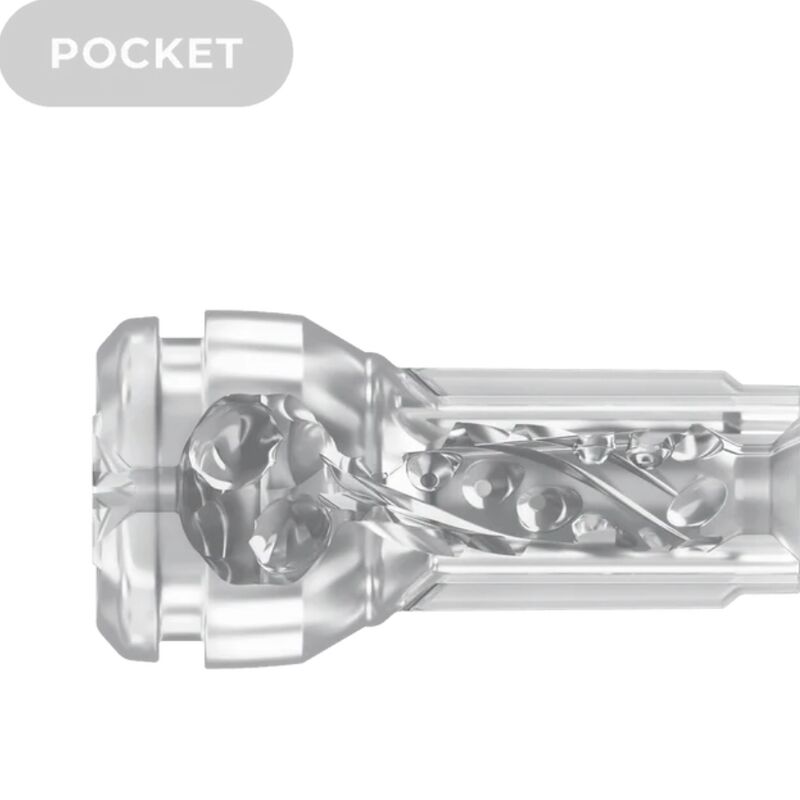 KIIROO - FEEL POCKET STROKER CRYSTAL BY KIIROO TRANSPARENT - Bild 7