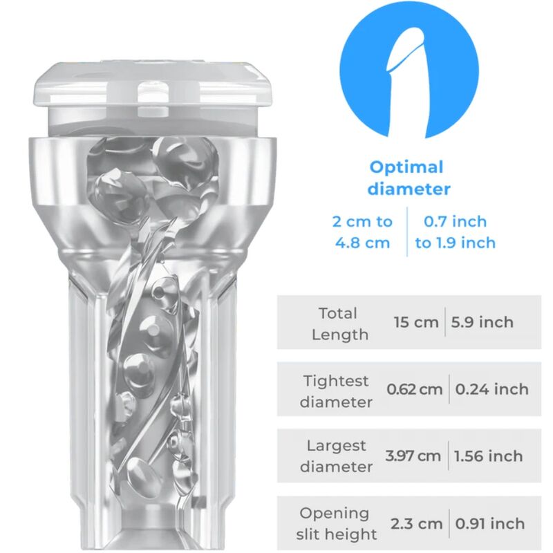 Alternative view of KIIROO - FEEL POCKET STROKER + POWER BLOW COMBO