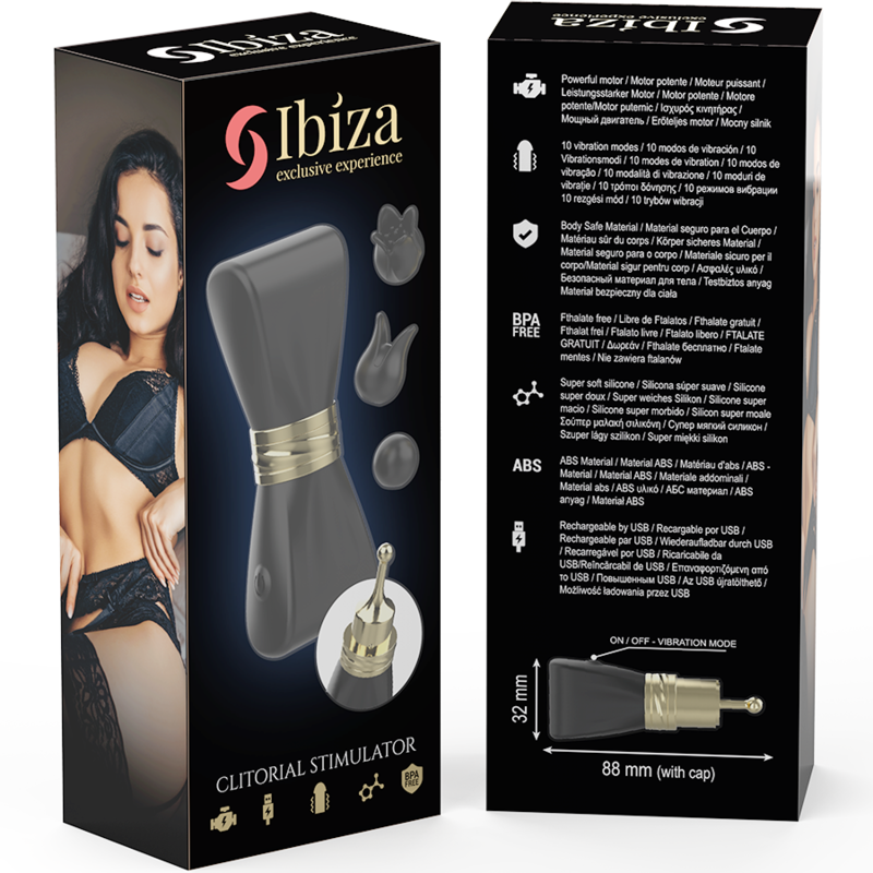 IBIZA - CLIT STIMULATOR 3 HEADS BOW - Bild 4