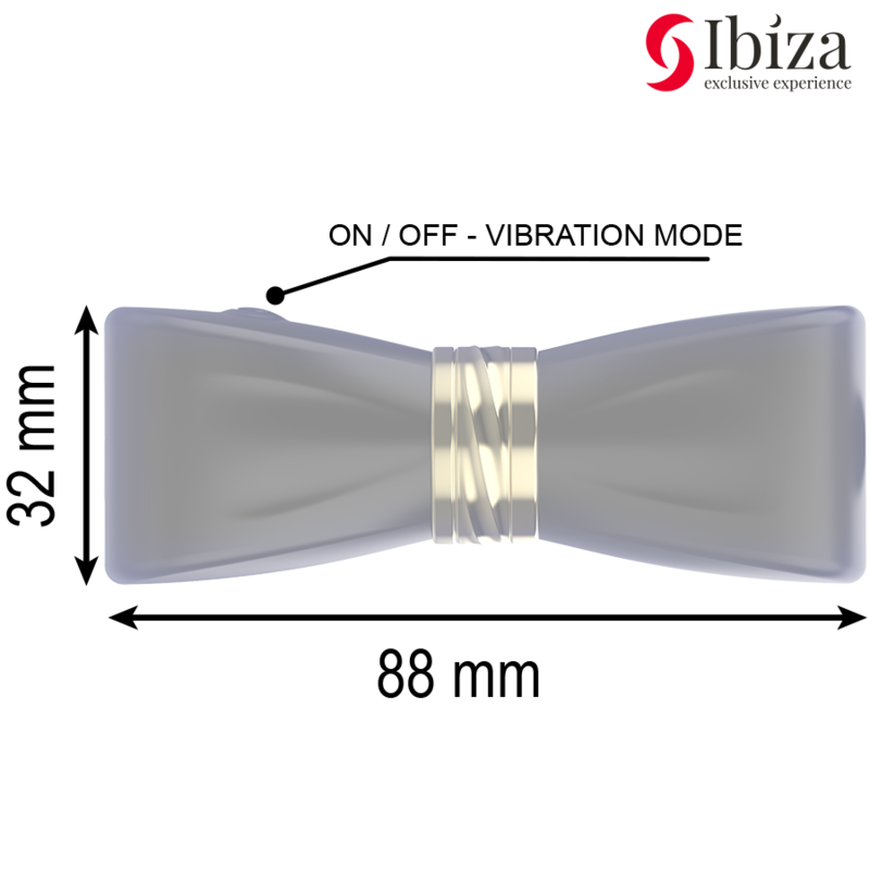 IBIZA - CLIT STIMULATOR 3 HEADS BOW - Bild 5