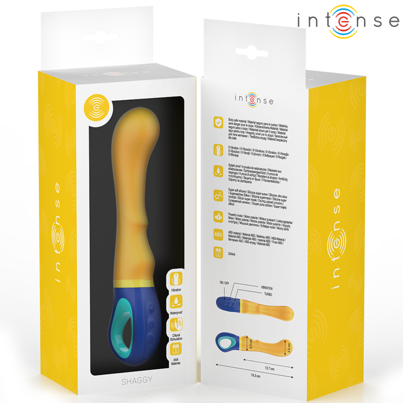 INTENSE - SHAGGY G-SPOT VIBRATOR YELLOW - Bild 6