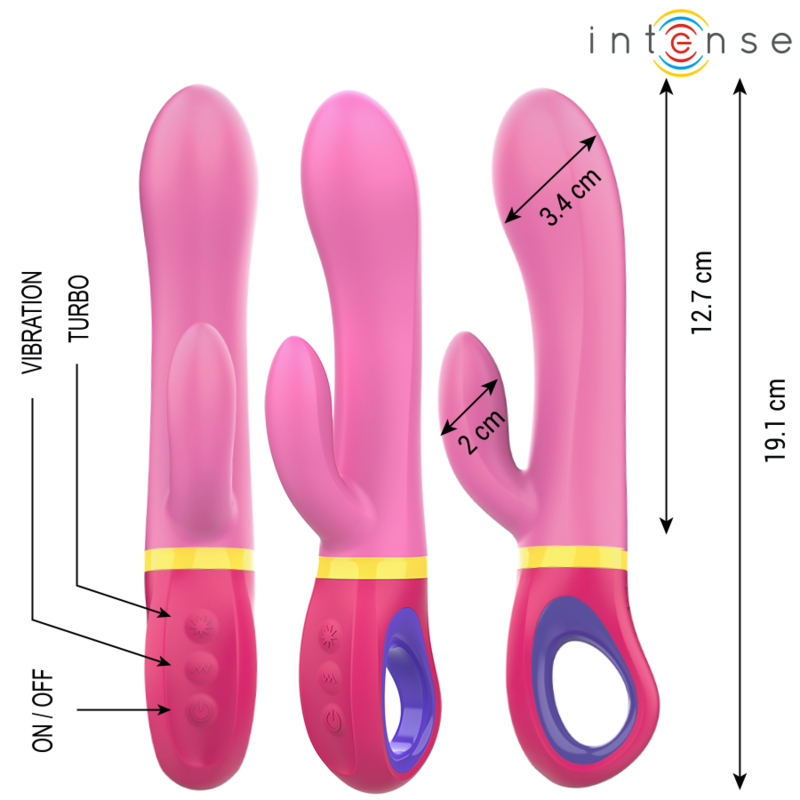 INTENSE - DAPHNE PINK RABBIT VIBRATOR - Bild 2