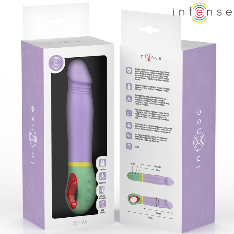 Alternative view of INTENSE - VELMA CLASSIC PURPLE VIBRATOR