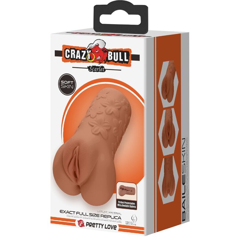 CRAZY BULL - SCARLET VAGINA AND ANUS DESIGN WITH FLOWERS FLESH - Bild 3