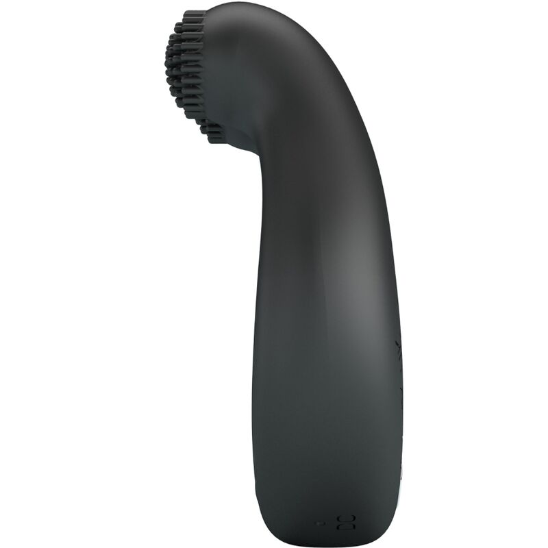 Alternative view of PRETTY LOVE - DAHLIA VIBRATING RING + CLITORIS STIMULATOR 12 VIBRATIONS BLACK