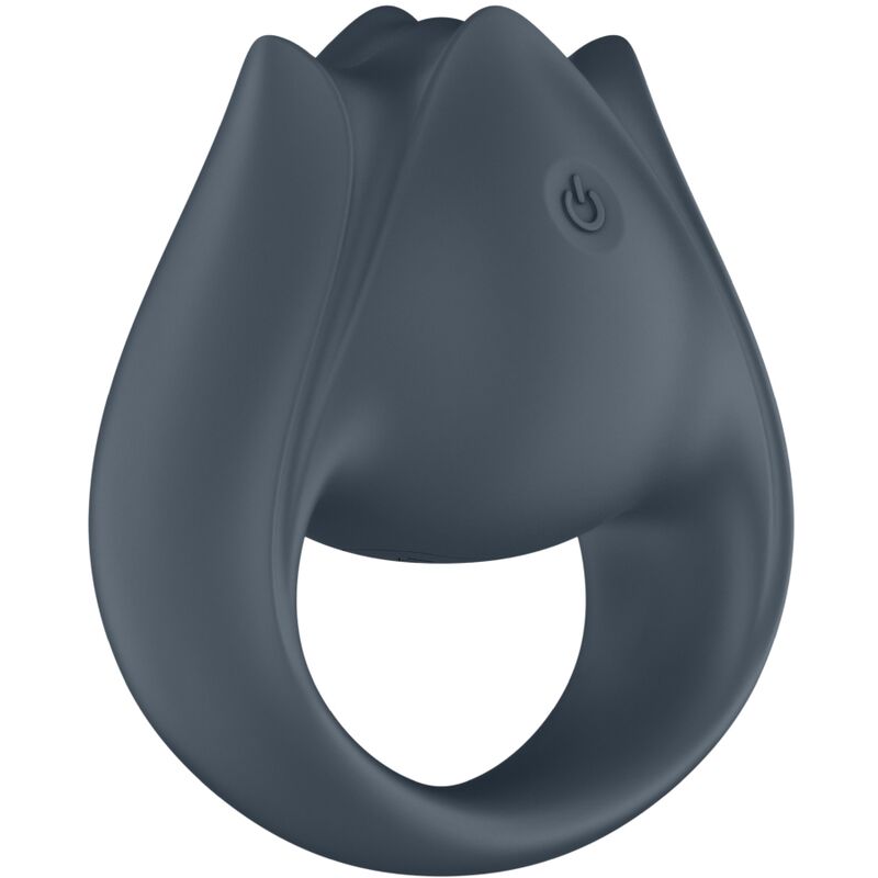 SATISFYER - PERFECT PAIR 2 MULTIVIBRATOR 2 IN 1 PENIS RING AND FINGER STIMULATOR GREY - Bild 5