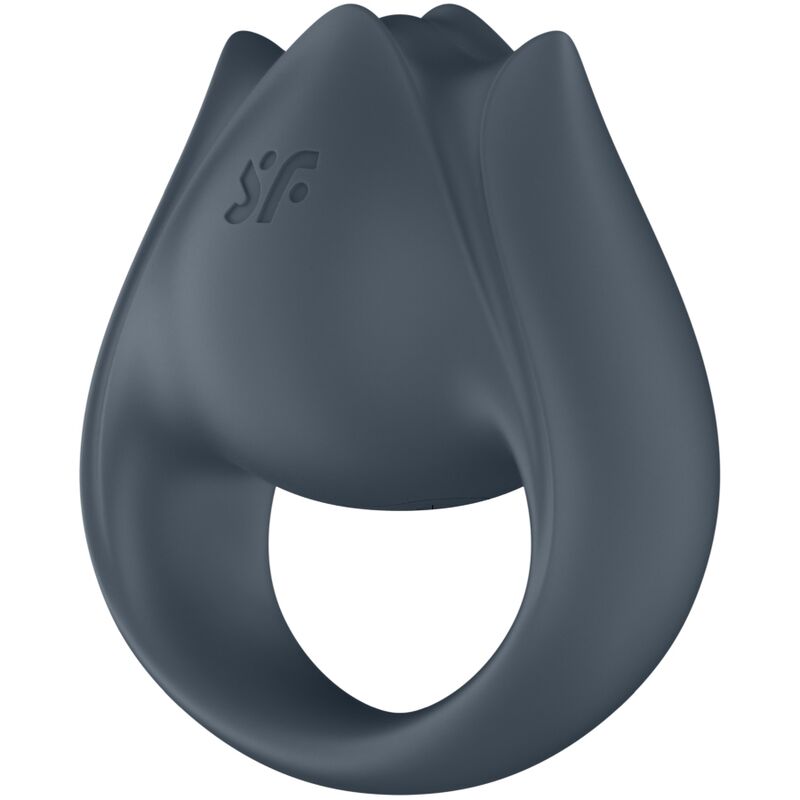 SATISFYER - PERFECT PAIR 2 MULTIVIBRATOR 2 IN 1 PENIS RING AND FINGER STIMULATOR GREY - Bild 6