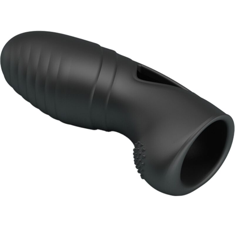 PRETTY LOVE - ALAN SILICONE FINGER VIBRATOR BLACK - Bild 3
