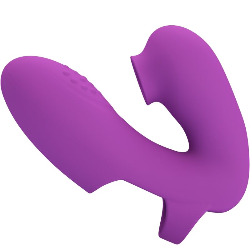 PRETTY LOVE - ATHENA FINGER VIBRATOR WITH CLITORIS STIMULATOR PURPLE - Bild 6