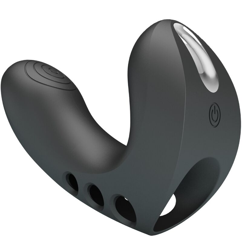 PRETTY LOVE - CAMELIA FINGER VIBRATOR 7 VIBRATIONS BLACK - Bild 4