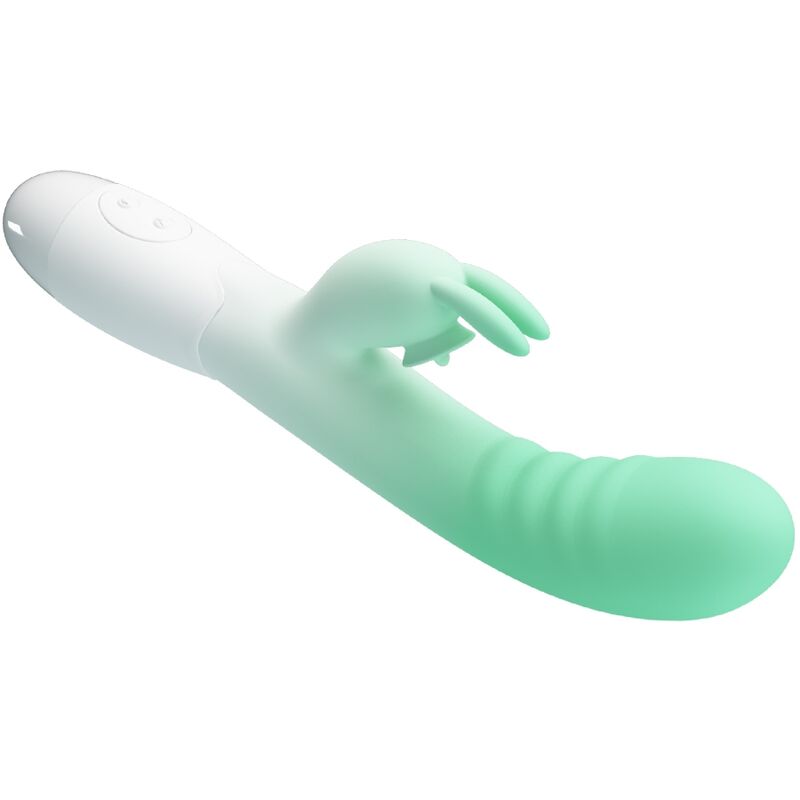 PRETTY LOVE - CERBERUS RABBIT VIBRATOR 3O VIBRATIONS GREEN - Bild 3
