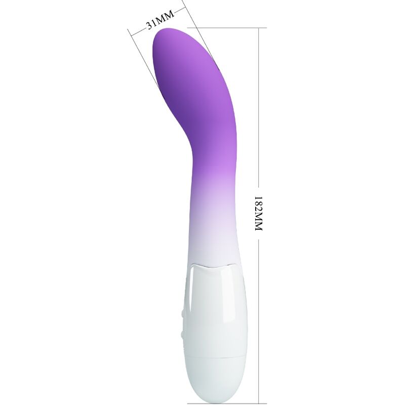 PRETTY LOVE - BISHOP G-SPOT VIBRATOR 30 VIBRATIONS PURPLE - Bild 4