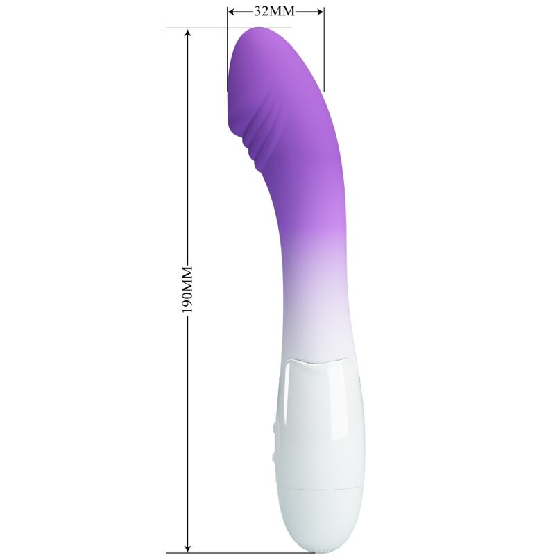 Alternative view of PRETTY LOVE - ELEMENTAL G-SPOT VIBRATOR 30 VIBRATIONS PURPLE