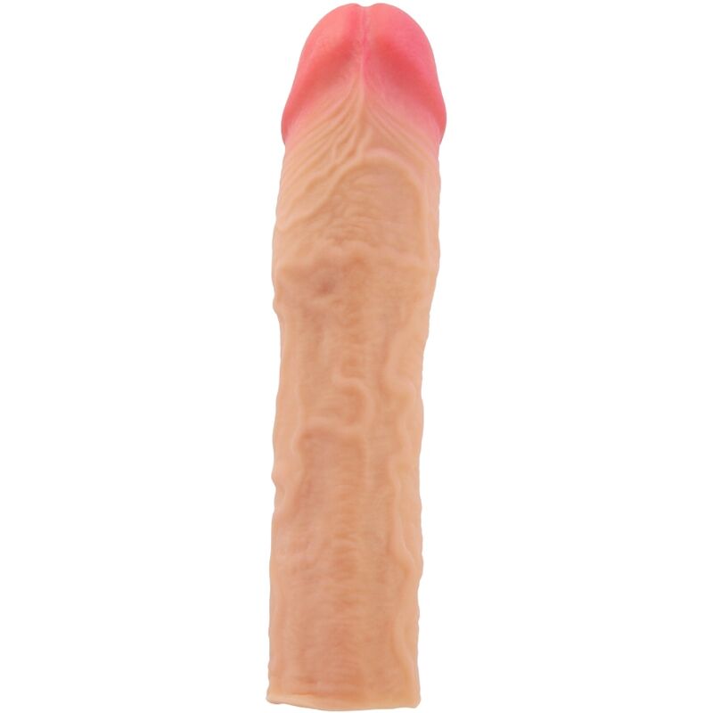 Alternative view of PRETTY LOVE - STEVENSON PENIS SLEEVE WITH 7.6 CM EXTENSION FLESH