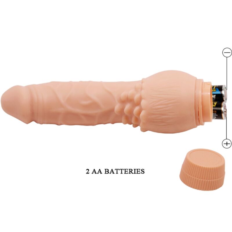 Alternative view of BAILE - BARBARA REALISTIC VIBRATOR 19.5 CM FLESH