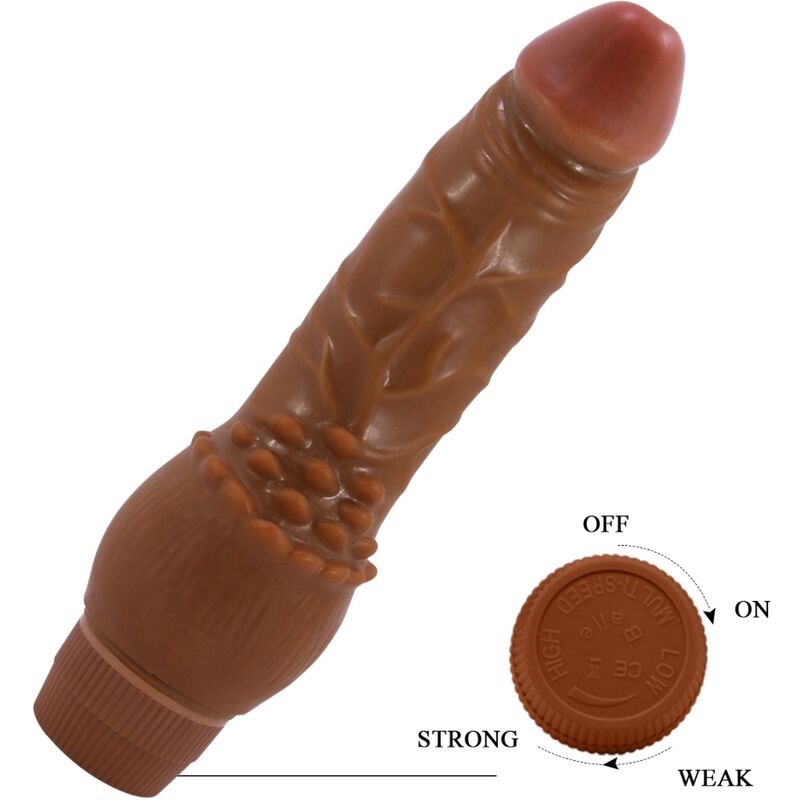 BAILE - BARBARA REALISTIC VIBRATOR 19.5 CM MULATTO - Bild 6