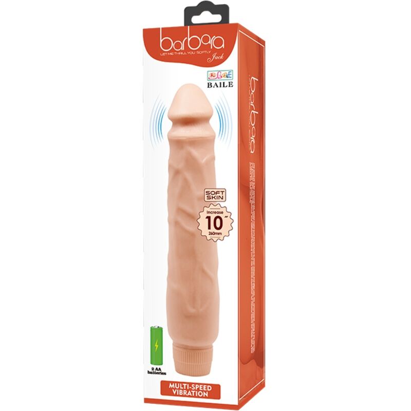 BAILE - JACK REALISTIC VIBRATOR 26 CM FLESH - Bild 2