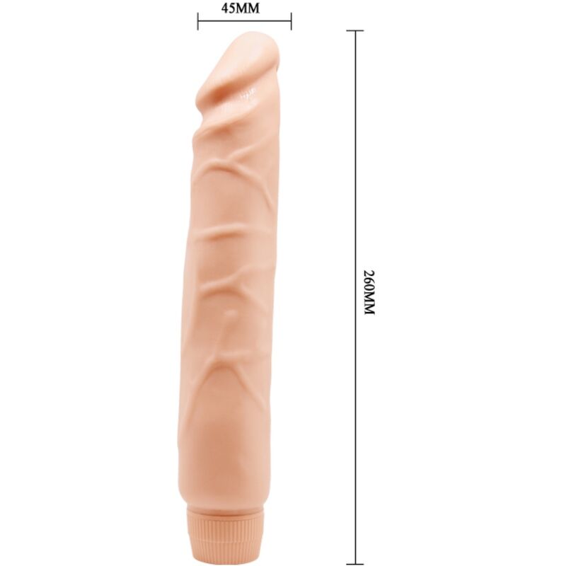 BAILE - JACK REALISTIC VIBRATOR 26 CM FLESH - Bild 3