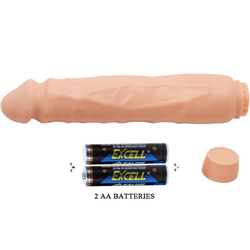 BAILE - JACK REALISTIC VIBRATOR 26 CM FLESH - Bild 5