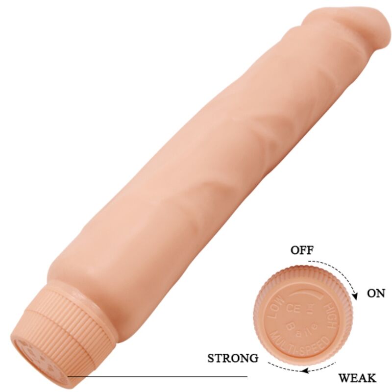 BAILE - JACK REALISTIC VIBRATOR 26 CM FLESH - Bild 7