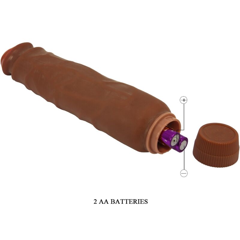 BAILE - JACK REALISTIC VIBRATOR 26 CM MULATTO - Bild 5