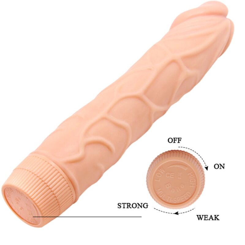 BAILE - BOB REALISTIC VIBRATOR 22.5 CM FLESH - Bild 4