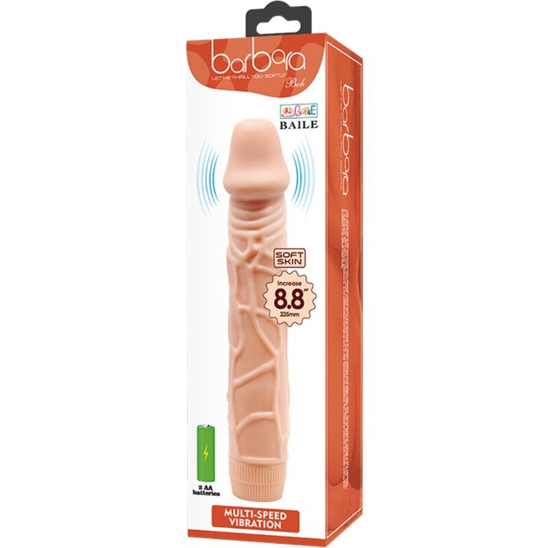 BAILE - BOB REALISTIC VIBRATOR 22.5 CM FLESH - Bild 5
