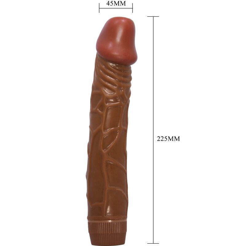 BAILE - BOB REALISTIC VIBRATOR 22.5 CM MULATTO - Bild 5