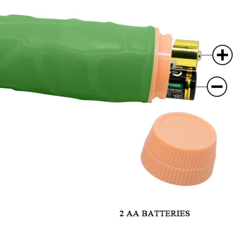 BAILE - BILL REALISTIC VIBRATOR 22.5 CM GREEN - Bild 5