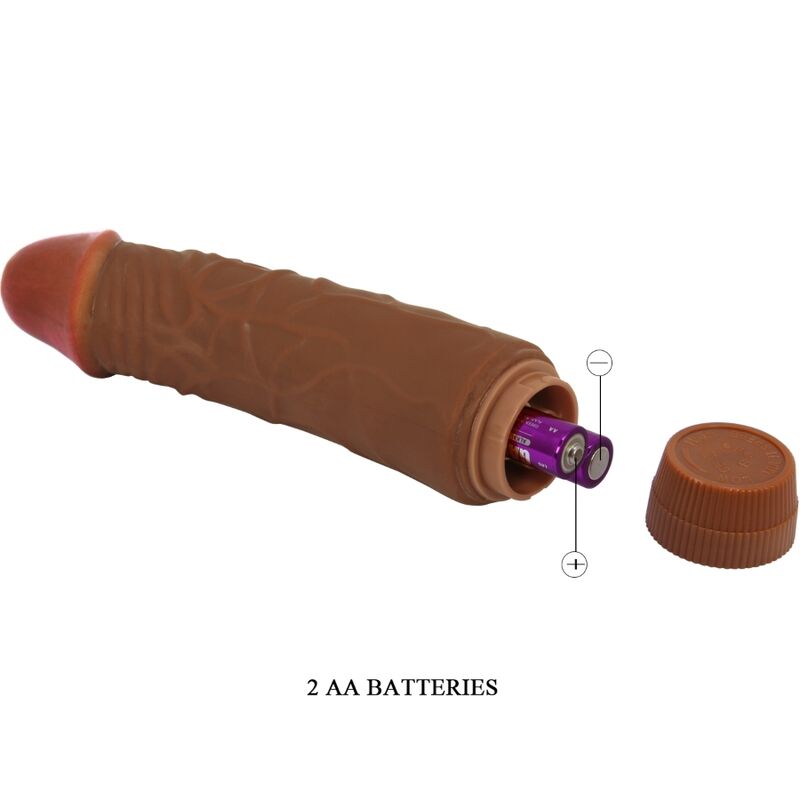 BAILE - JEFF REALISTIC VIBRATOR 19.5 CM MULATTO - Bild 2
