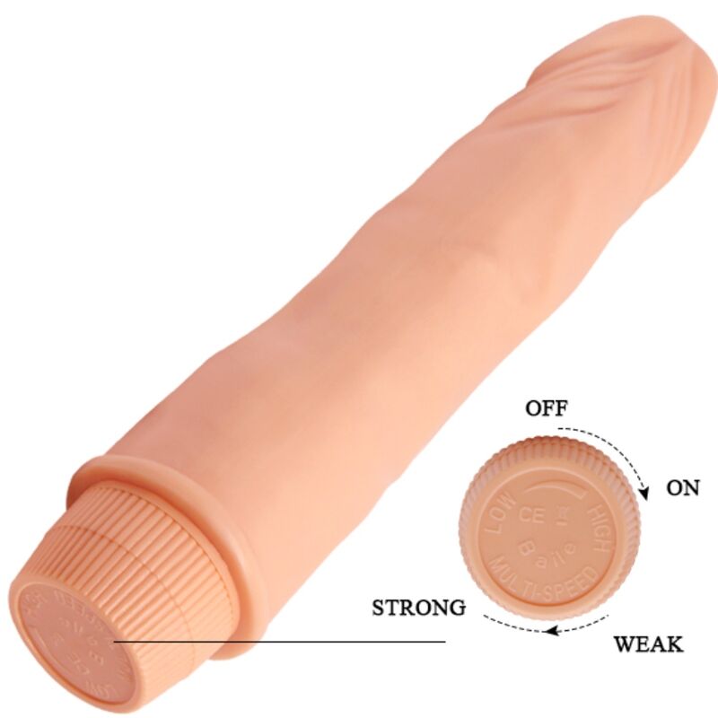 BAILE - DWARF REALISTIC VIBRATOR 21 CM FLESH - Bild 6
