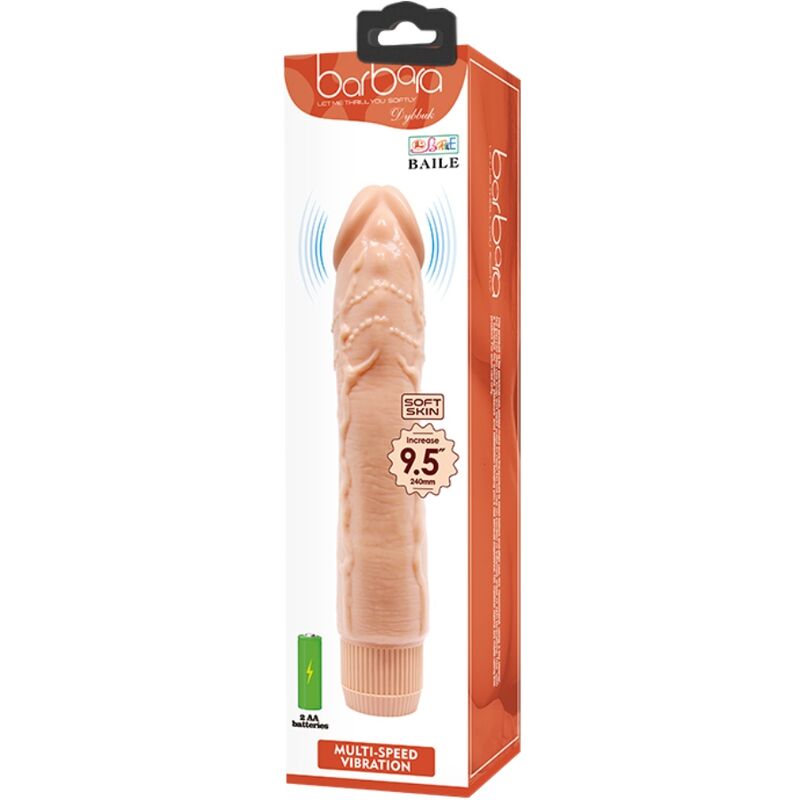 BAILE - DYBBUK REALISTIC VIBRATOR 24 CM FLESH - Bild 3