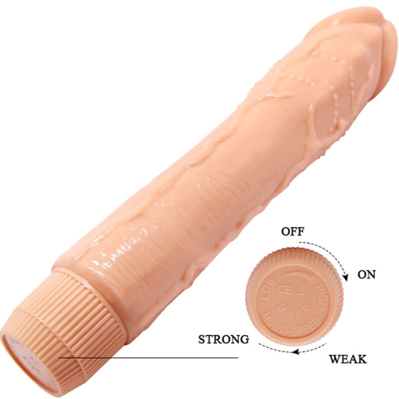 BAILE - DYBBUK REALISTIC VIBRATOR 24 CM FLESH - Bild 5
