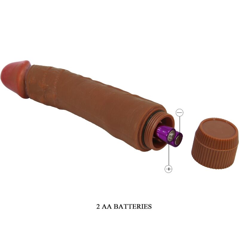 BAILE - DYBBUK REALISTIC VIBRATOR 24 CM MULATTO - Bild 4