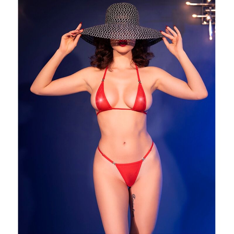 CHILIROSE - CR 4840 MICRO BIKINI RED S/M - Bild 8