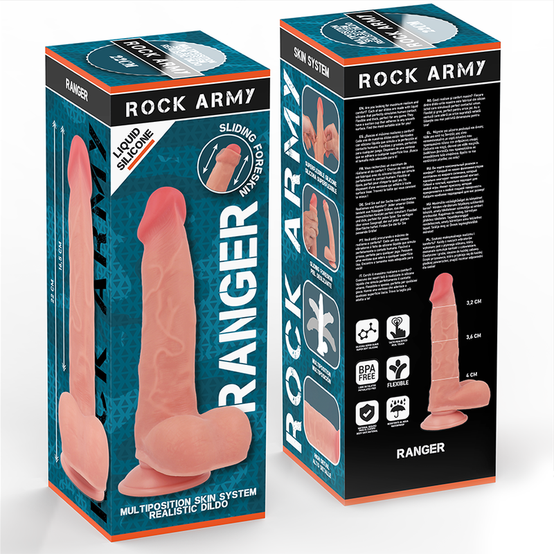 ROCKARMY - LIQUID SILICONE RANGER 22 CM -O- 3.6 CM - Bild 8