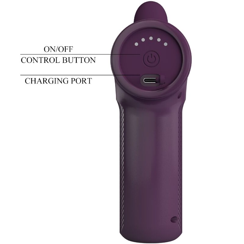 PRETTY LOVE - DJ SCHOLAR MASSAGER 5 SETTINGS PURPLE - Bild 3