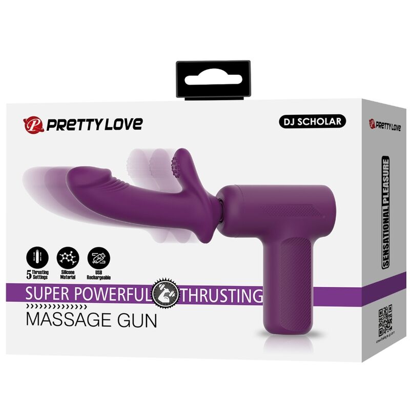 PRETTY LOVE - DJ SCHOLAR MASSAGER 5 SETTINGS PURPLE - Bild 9
