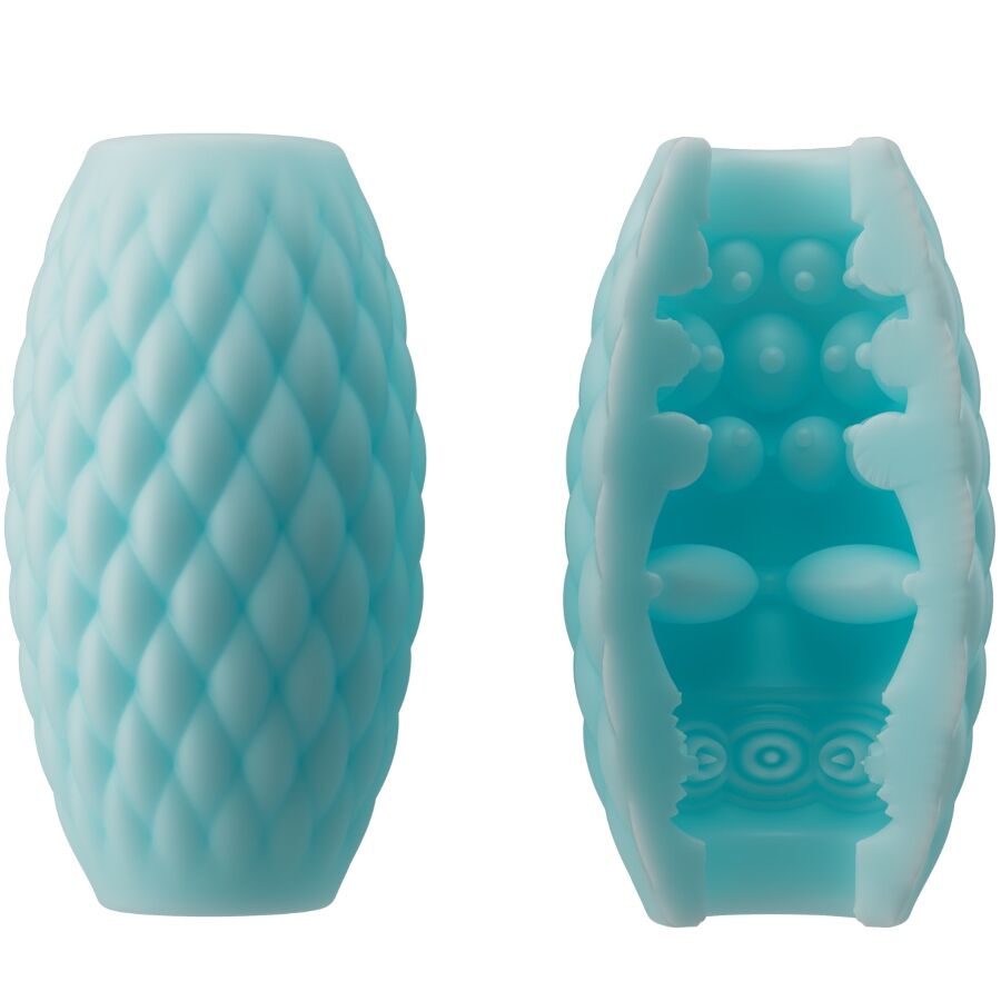 PRETTY LOVE - ATHENA EROS SILICONE MALE MASTURBATOR SKY BLUE - Bild 3