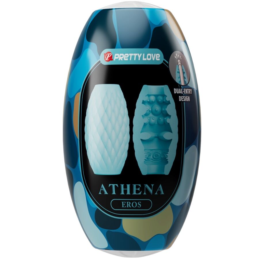 PRETTY LOVE - ATHENA EROS SILICONE MALE MASTURBATOR SKY BLUE - Bild 7